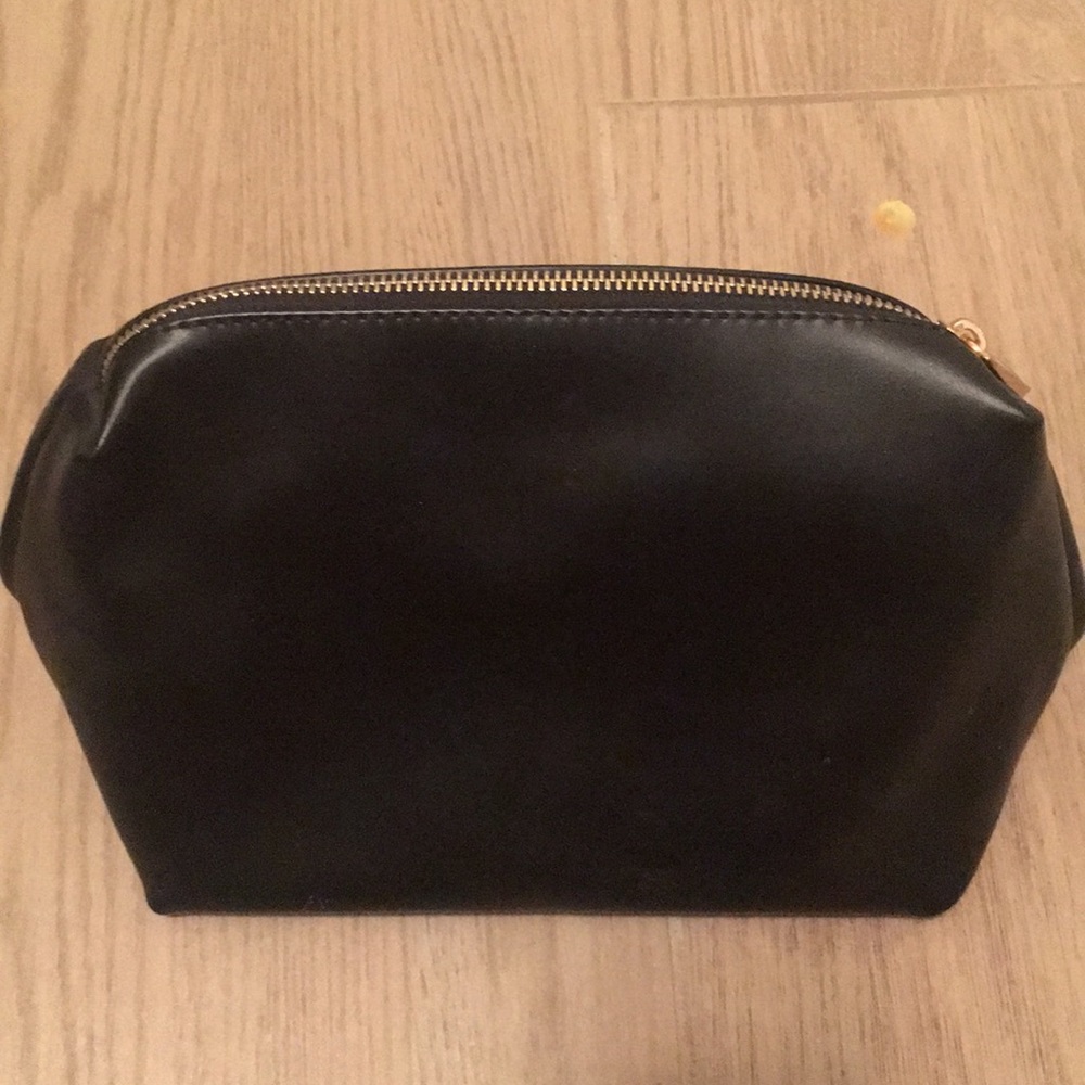Black Free People makeup bag